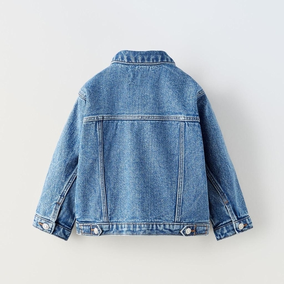 ZARA KIDS DENIM JACKET SIZE 4-5 YEARS - Picture 2 of 3